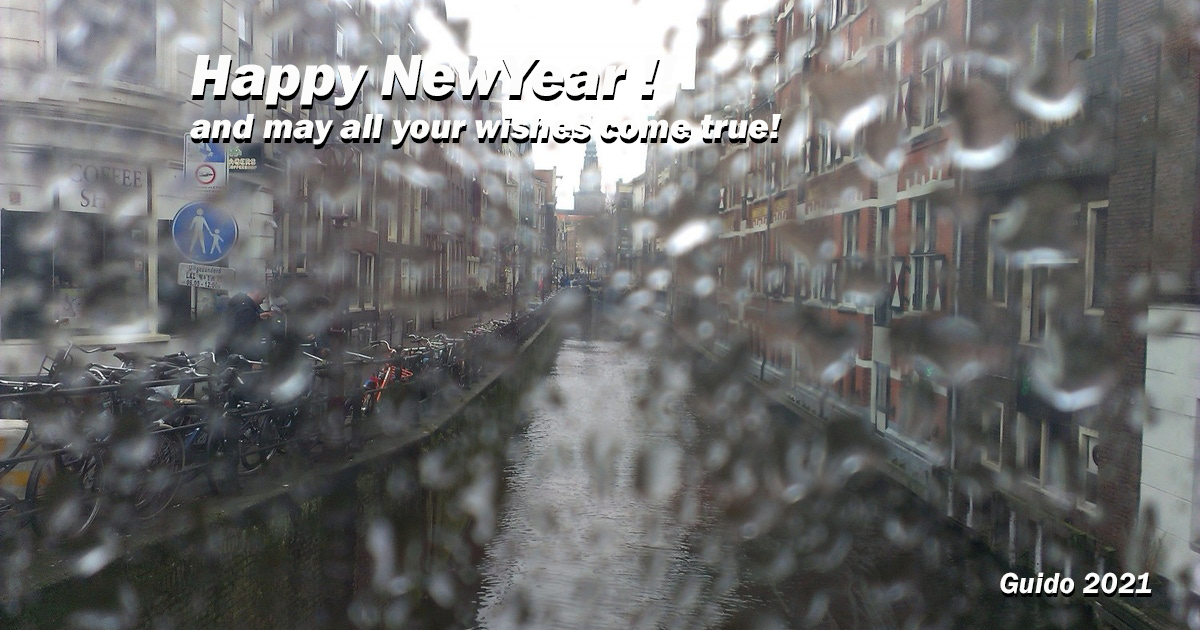 Happy NewYear 2021! Gelukkig Nieuwjaar! and may all your wishes come true!