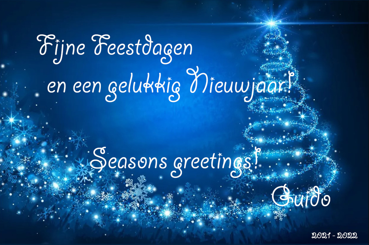 Happy Holidays! Seasons Greetings 2021-2022
